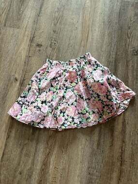 Vintage Philly California Girls Floral Skirt Size 6X